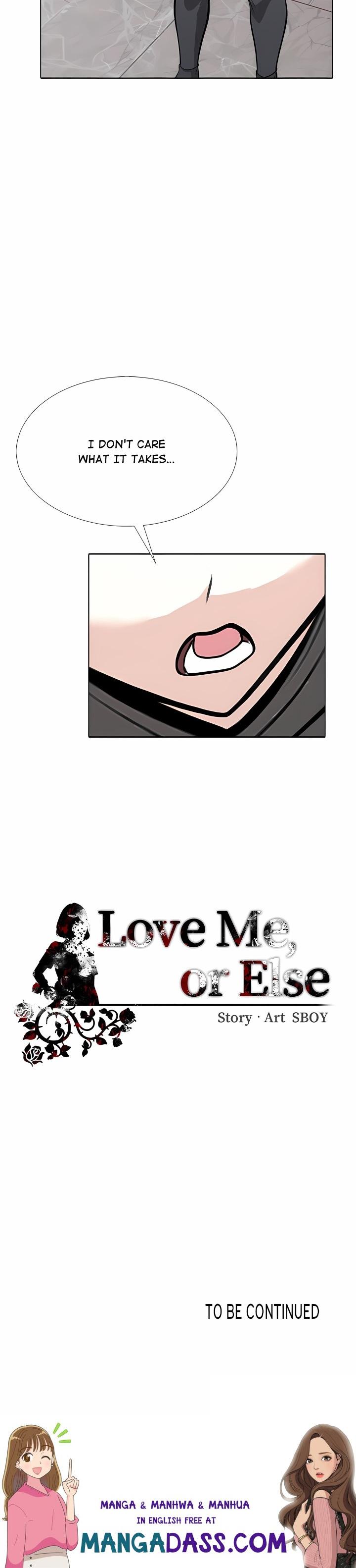 Love Me, or Else - Chapter 25 Page 22