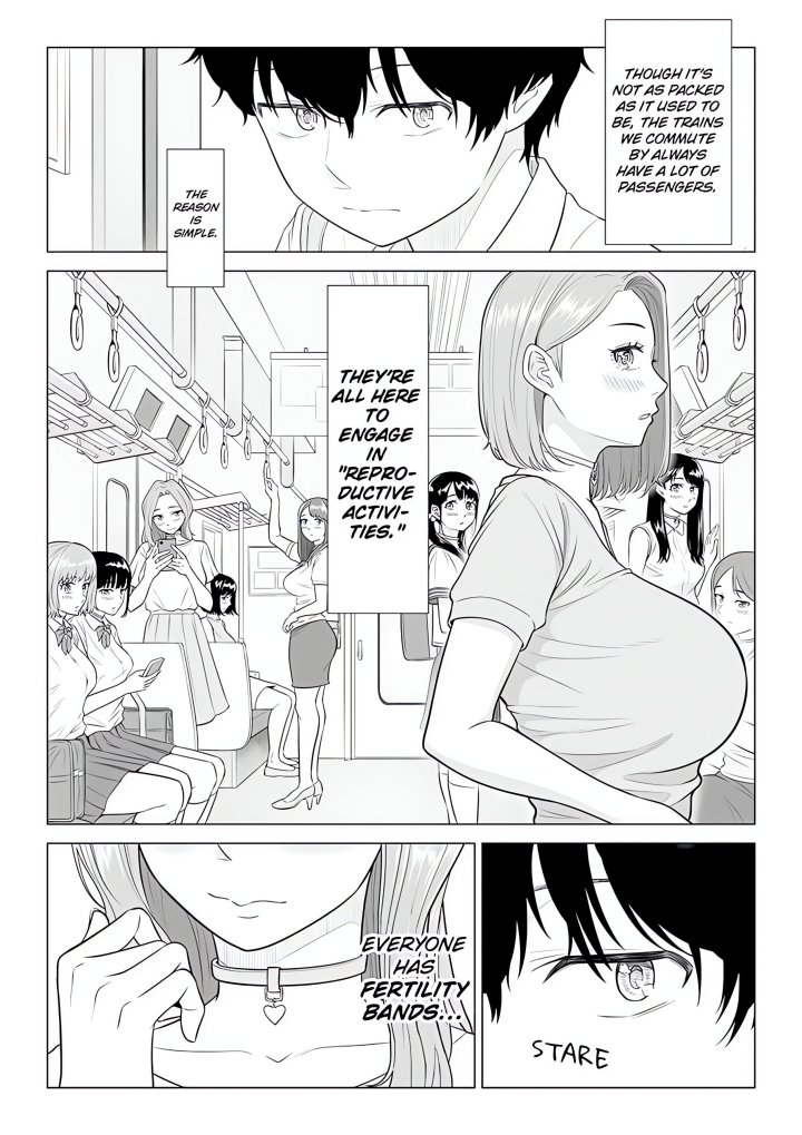 In a World Where Males Are Nearly Extinct, Semen Has Become a Precious Resource - Chapter 2 Page 2