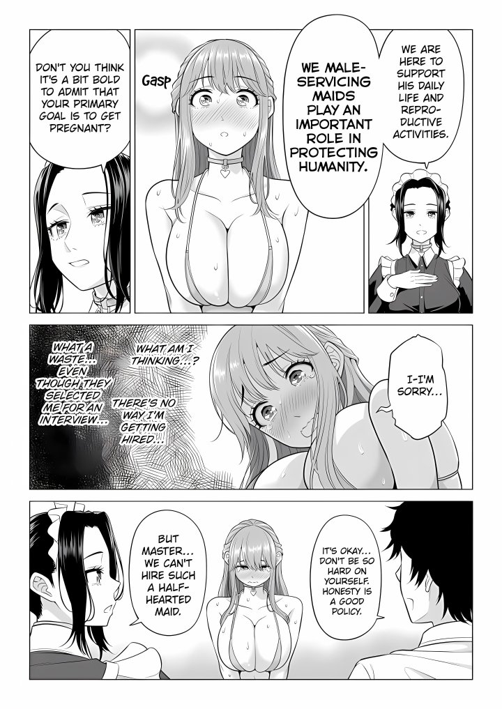 In a World Where Males Are Nearly Extinct, Semen Has Become a Precious Resource - Chapter 29 Page 11