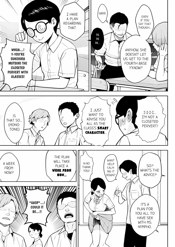 First Year Squid Class’s Nymphomaniac Teacher - Chapter 7 Page 3