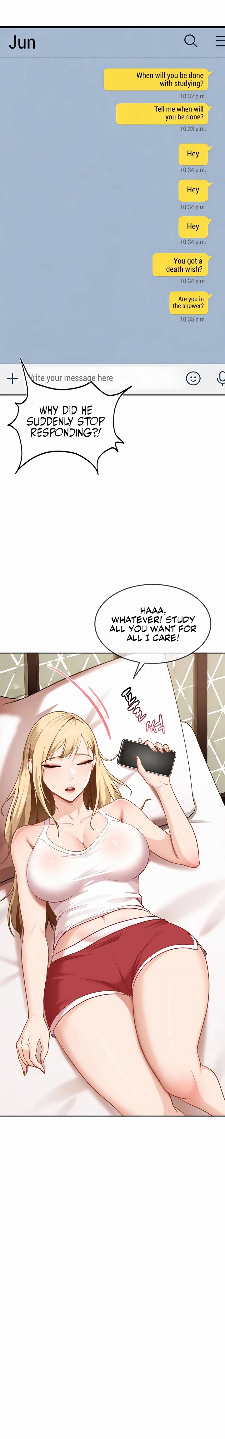 The Female Delinquent Set Her Eyes On Me - Chapter 35 Page 27