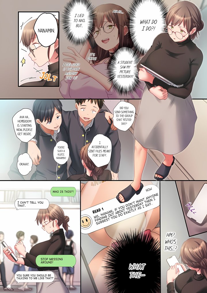 Sent to the Wrong Chat: Blackmailed by One of the Thirty Boys in My Class! (Uncensored) - Chapter 1 Page 10