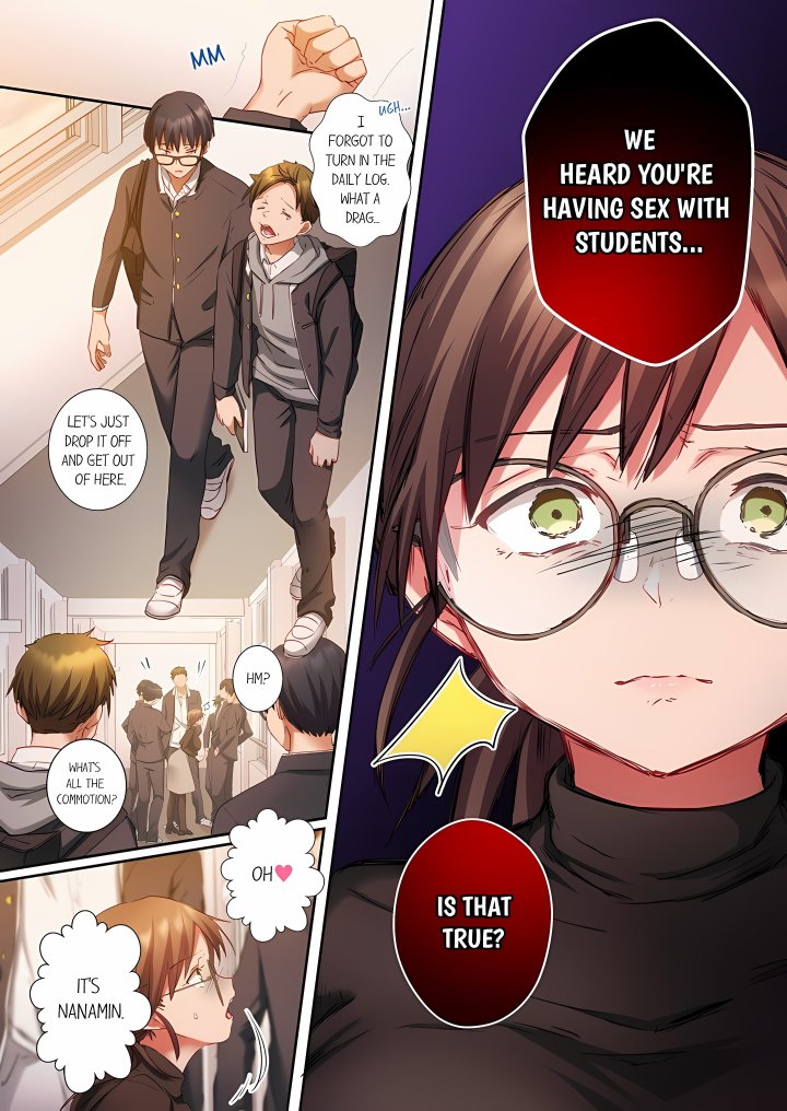 Sent to the Wrong Chat: Blackmailed by One of the Thirty Boys in My Class! (Uncensored) - Chapter 5 Page 8