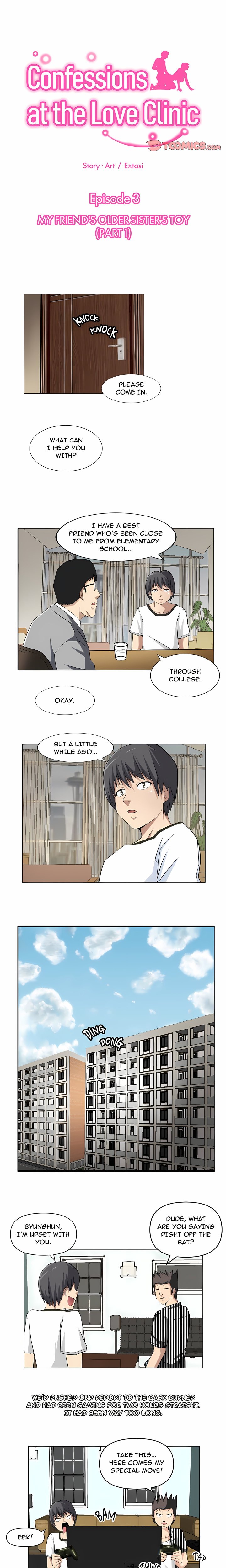 Confessions at the Love Clinic - Chapter 3 Page 1