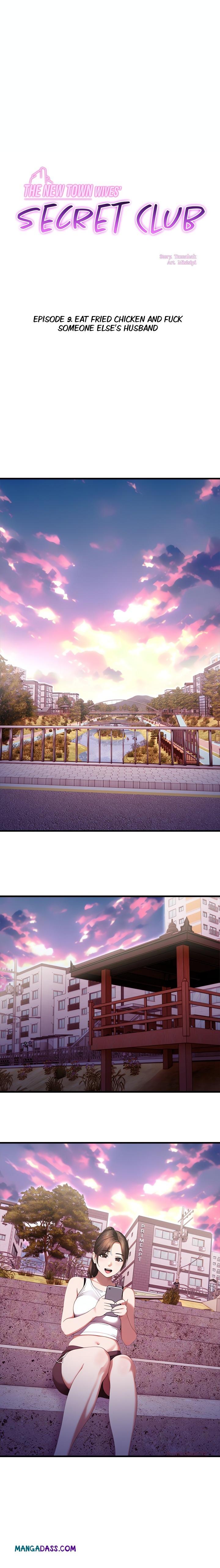 The New Town Wives’ Secret Club - Chapter 9 Page 1