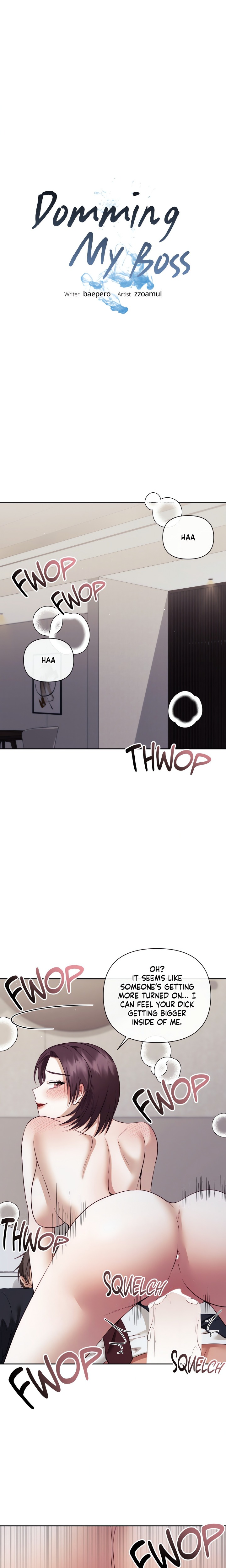 Domming My Boss - Chapter 34 Page 1