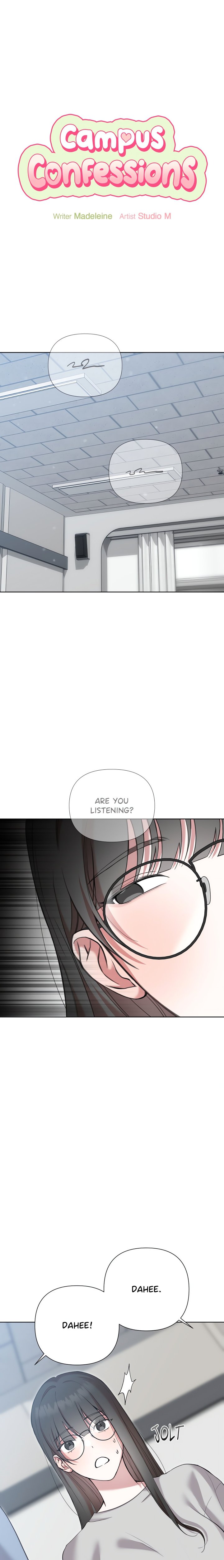 Campus Confessions - Chapter 11 Page 1