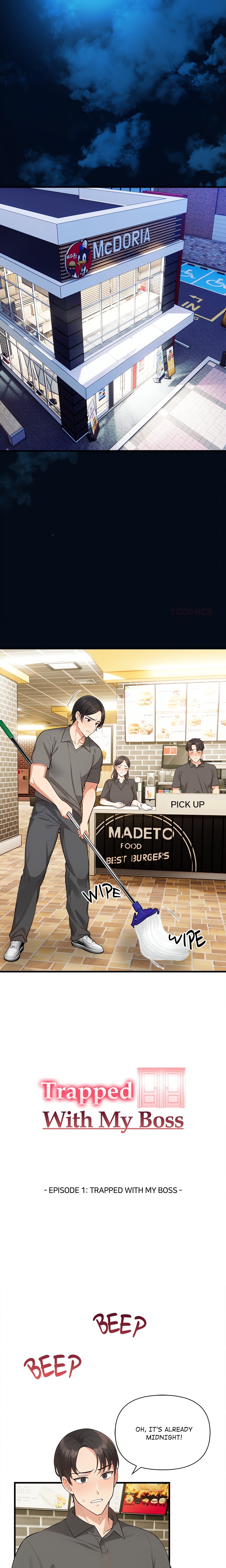 Trapped With My Boss - Chapter 1 Page 1